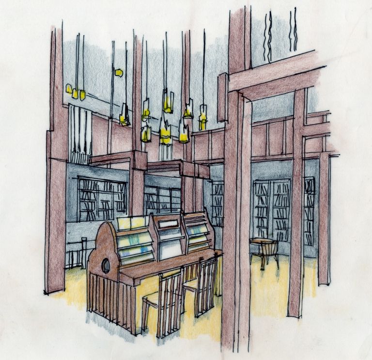 Glasgow School of Art library